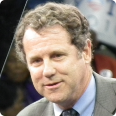 Senator Sherrod Brown in Cleveland, Ohio