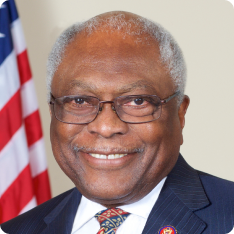 Official portrait of U.S. Rep Jim Clyburn