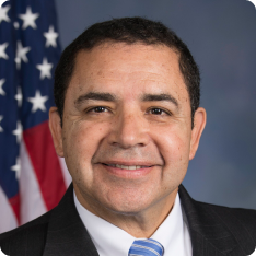 Official portrait of US Rep Henry Cuellar of Texas