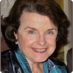 Dianne Feinstein, U.S. Senator.