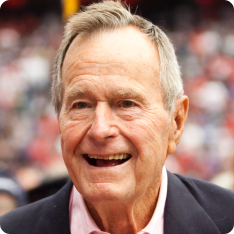 President George Bush on the Texans sideline. Houston Texans Vs...