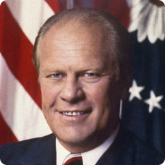 Gerald Ford's presidential portrait