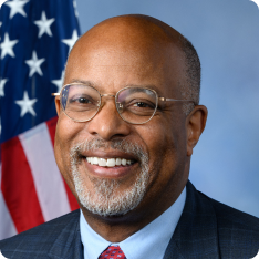 Rep. Glenn Ivey official portrait, 118th Congress