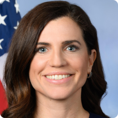 Congresswoman Nancy Mace (R) of South Carolina's 1st district.