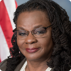 Gwen Moore, 116th Congress member portrait