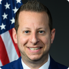 Congressman Jared Moskowitz's official portrait