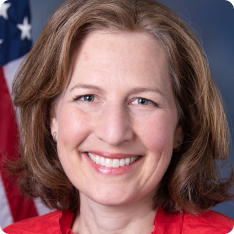 Official portrait of US Rep. Kim Schrier