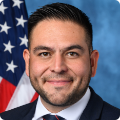 Official Portrait of Representative Gabriel Vasquez (D-NM) for the...